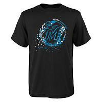 Miami Marlins Youth Shatter Ball SS Tee