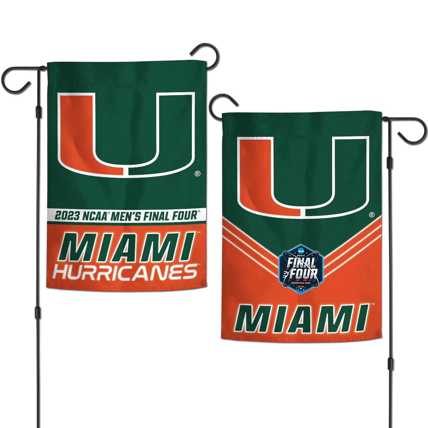 Miami Hurricanes Final Four Garden Flag