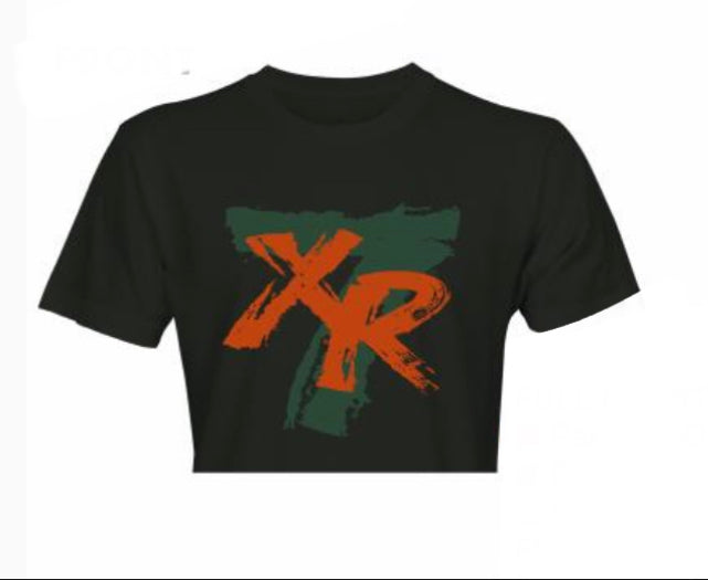 Xavier Restrepo XR7 Women’s Crop Top T-Shirt - Black