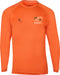 Miami Hurricanes Shark Research Seamount UPF 50+ L/S Fishing Shirt - Orange