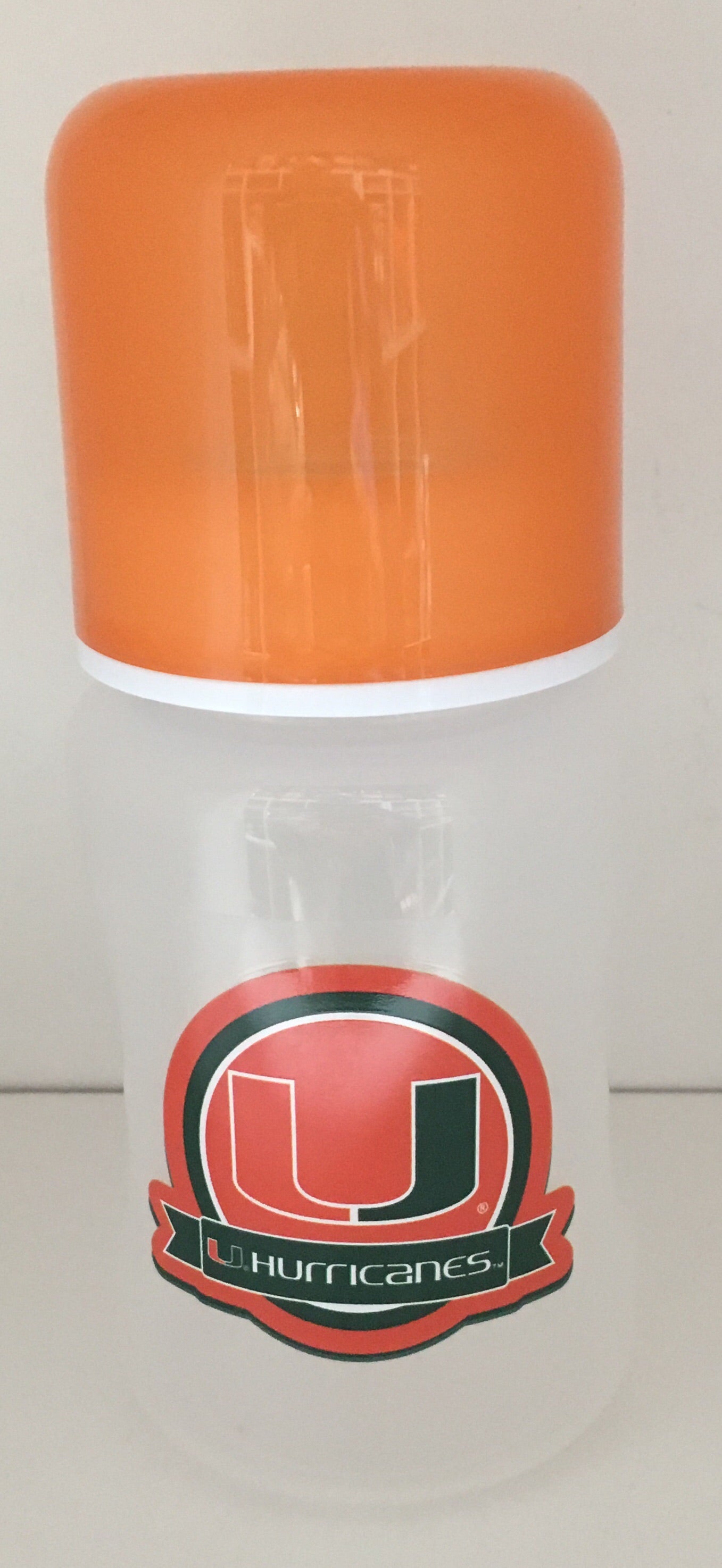 Miami Hurricanes Baby Bottle - 9 Ounces