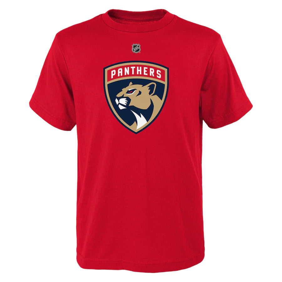 Florida Panthers Youth #19 Matthew Tkachuk Name & Number T-Shirt