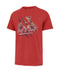 Florida Panthers 47 Brand Retro Time To Hunt Franklin T-Shirt - Red