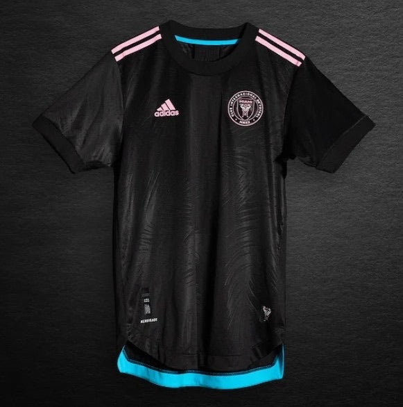 Inter Miami CF 2021 adidas La Palma Authentic Away Soccer Jersey - Bla