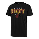 Miami Heat 47 Brand Court Press Super Rival T-Shirt - Black