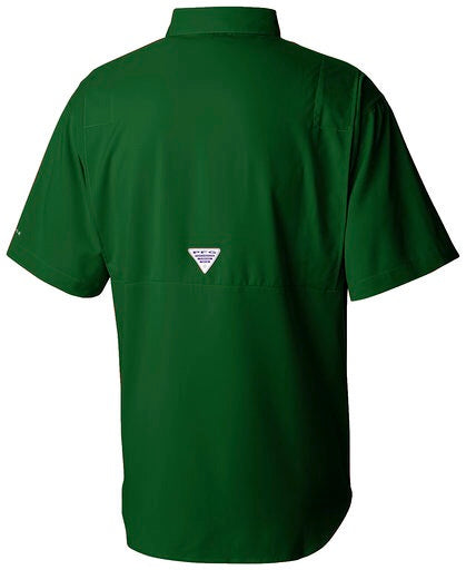 Miami Hurricanes Columbia PFG Tamiami Shirt U Logo - Green