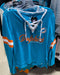 Miami Dolphins Women's L/S Team Script T-Shirt - Aqua