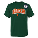Miami Hurricanes Kids 3 in 1 Combo Pack Shirt Set