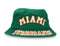 Miami Hurricanes Dyme Lyfe Green Bucket Hat