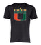 Miami Hurricanes Men's U Hanukkah Shirt - Black