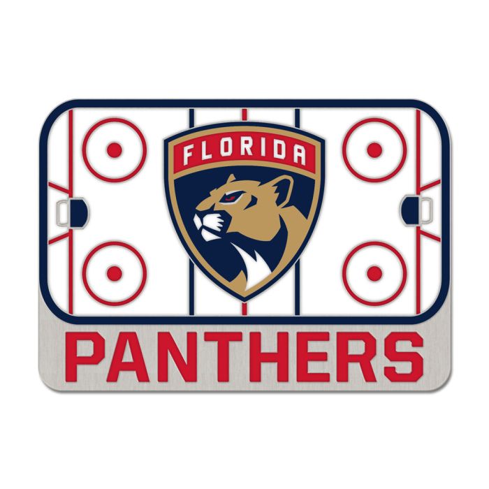 Florida Panthers Ice Rink Collector Pin Jewelry Card
