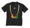 Miami Hurricanes Dyme Lyfe Youth Turnover Chain Shirt -Black