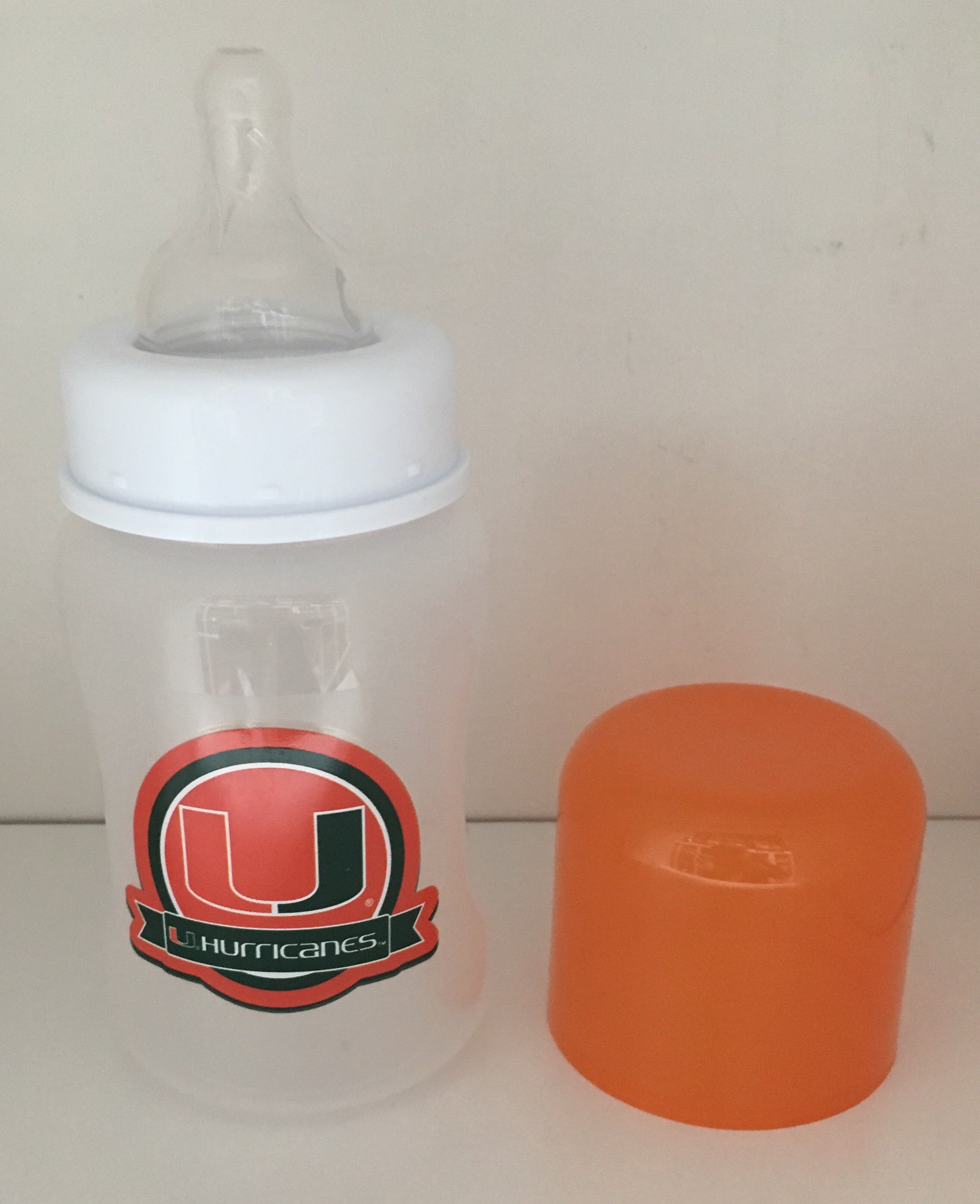 Miami Hurricanes Baby Bottle - 9 Ounces