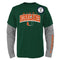Miami Hurricanes Kids 3 in 1 Combo Pack Shirt Set