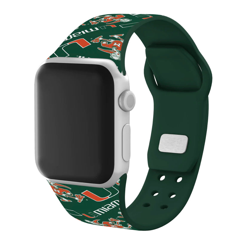 Miami Hurricanes HD Apple Watch Band - Random