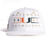 Miami Hurricanes Dyme Lyfe G.T.E. Champions Snapback Hat - White