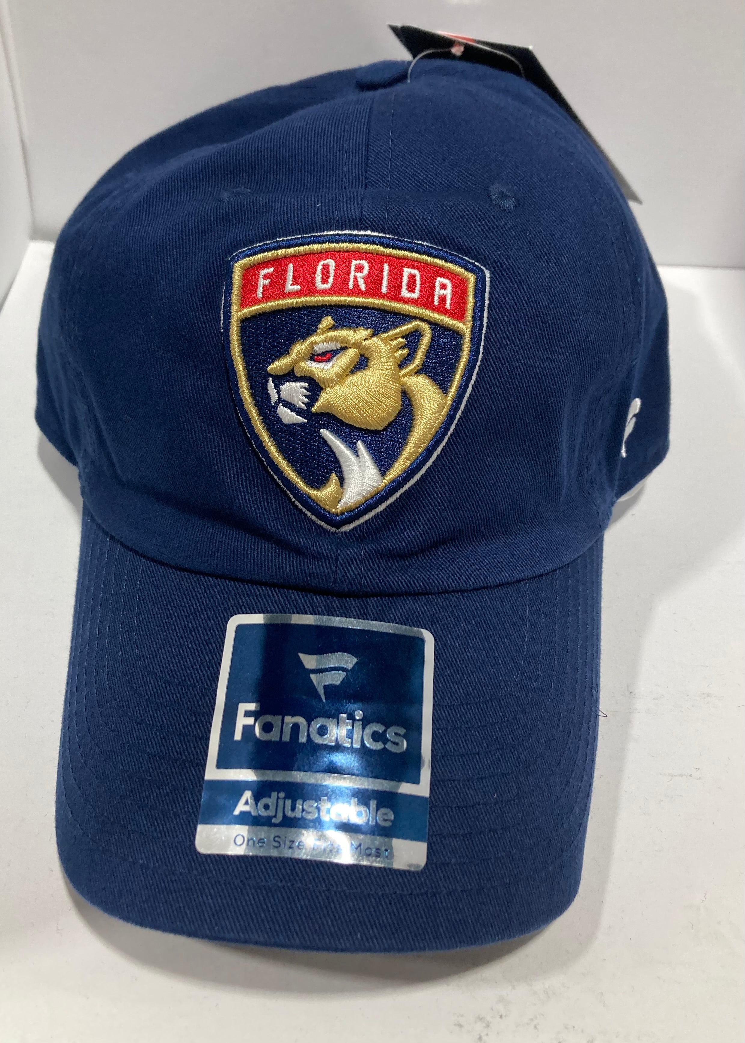 Florida Panthers Primary Logo Adjustable Hat - Blue