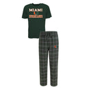 Miami Hurricanes Halftime Men’s Pajamas Sleep Set