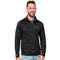 Miami Hurricanes Antigua 1/4 Zip Brigade Outerwear Pullover - Black