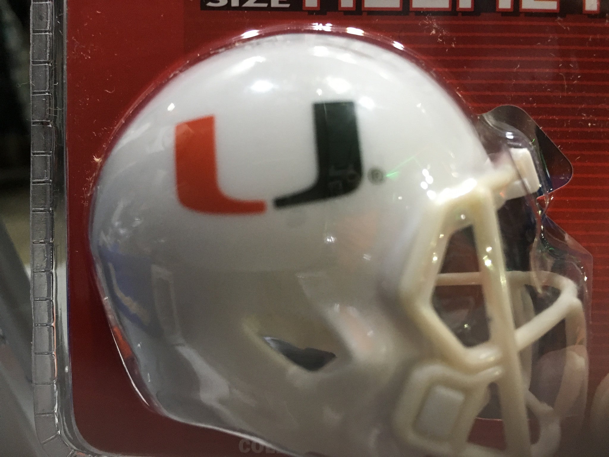 Miami Hurricanes Speed Pocket Size Helmet