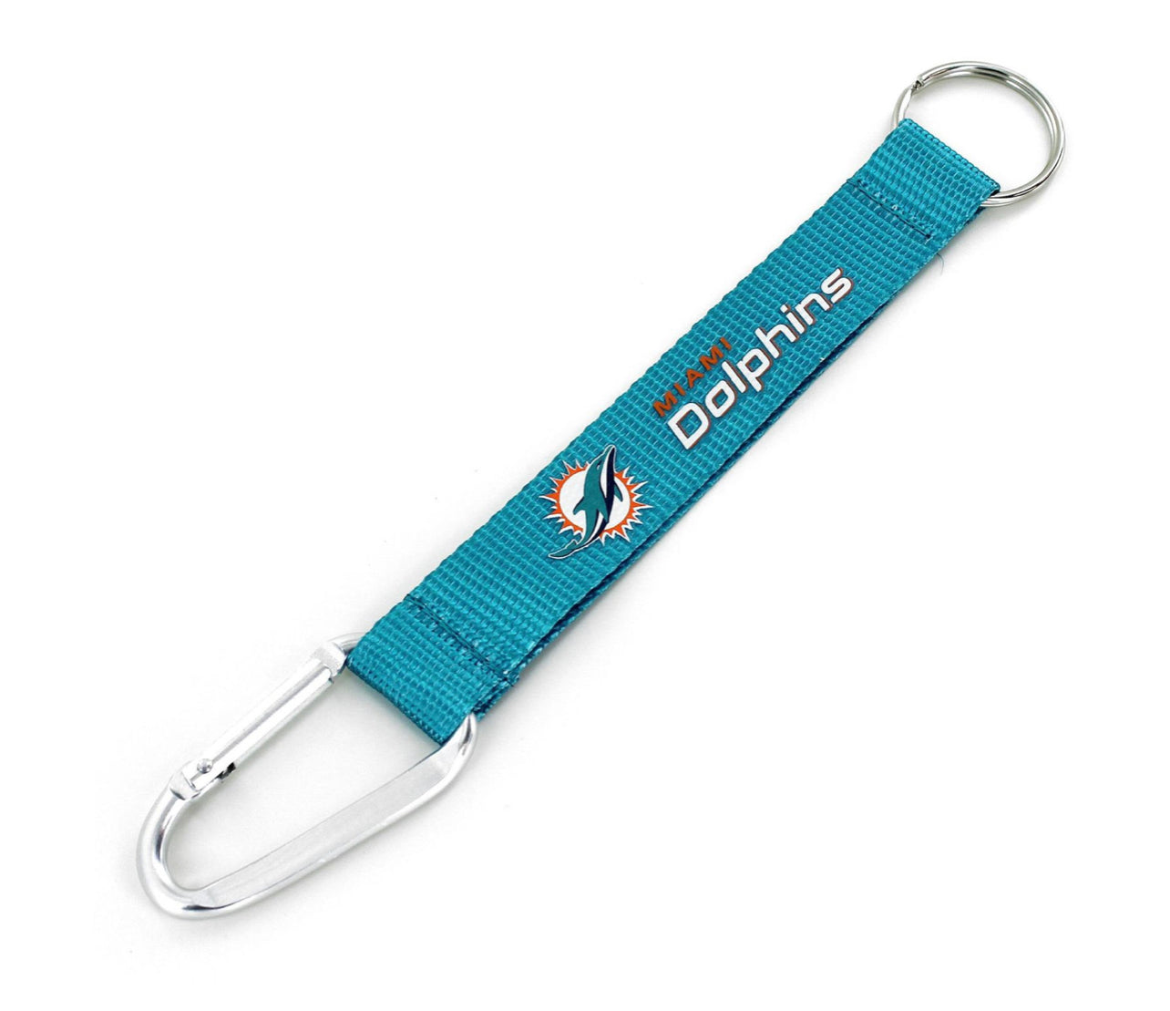 Miami Dolphins Carabiner Lanyard KeyChain