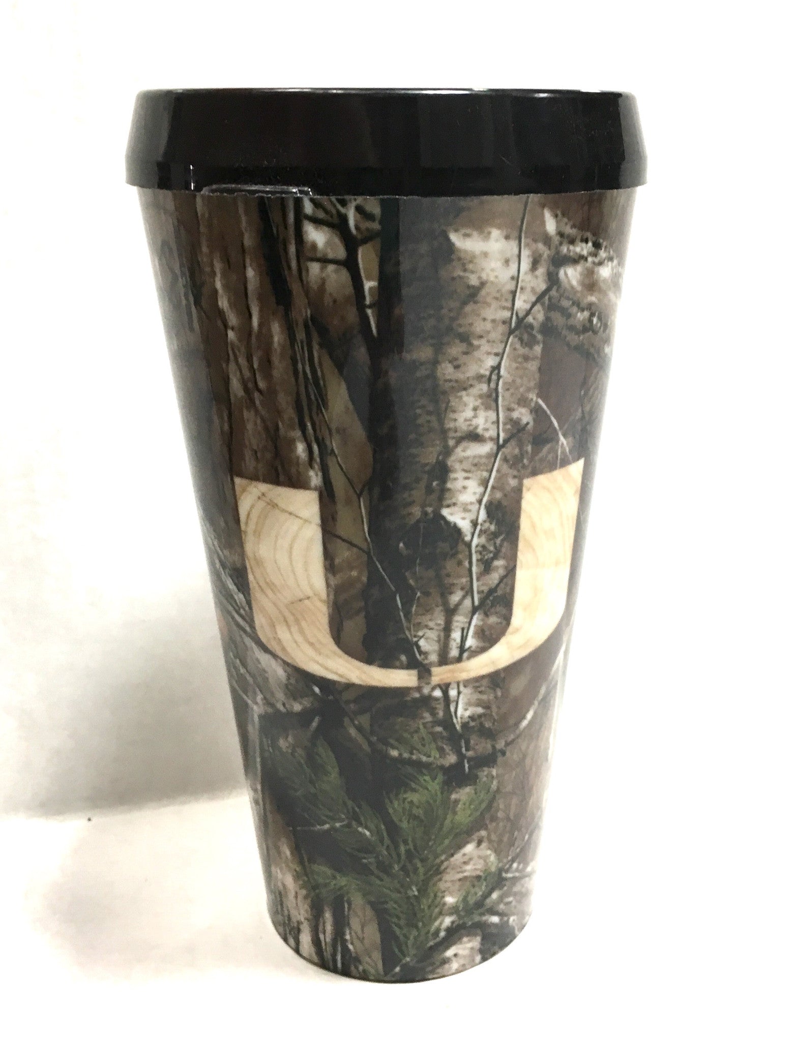 Miami Hurricanes 32oz Flare Tumbler- Realtree