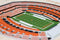 Miami Hurricanes Orange Bowl 5 Layer Stadiumview 3D Wall Art