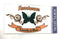 Miami Hurricanes Butterfly Vinyl Decal 6 x10