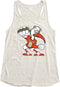 Miami Hurricanes Women's 5 Rings POW Racerback Tank Top - Oatmeal