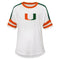Miami Hurricanes Youth Girls Team Spirit Dolman T-Shirt