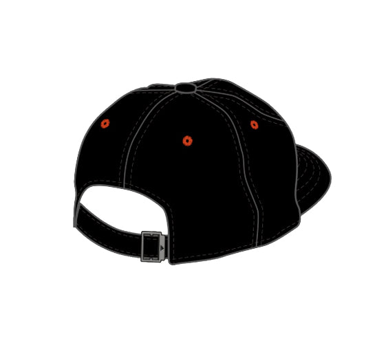 Miami Hurricanes adidas Sebastian Slouch Adjustable Hat - Black