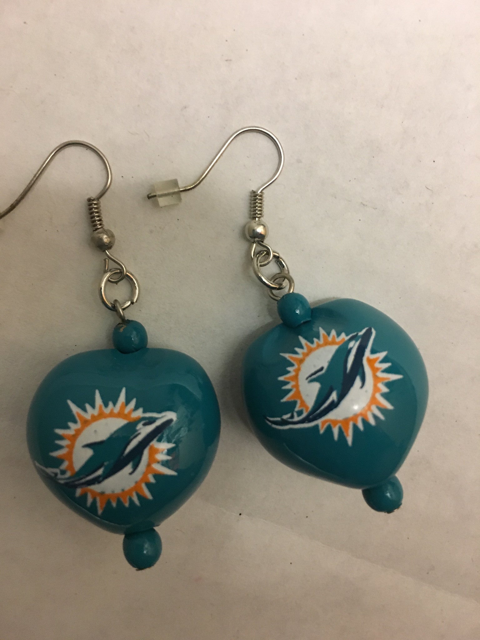 Miami Dolphins Go Nuts Kukui Earrings