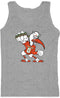 Miami Hurricanes Sebastian Men’s 5 Rings Pow Tank Top - Grey