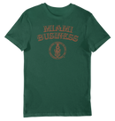 Miami Hurricanes 'Miami Business School' INSZN T-Shirt - Green