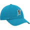 Miami Marlins Cooperstown Collection '47 Brand Legacy Tailgate Vintage Logo Clean Up Adjustable Hat - Teal