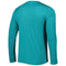 Miami Dolphins New Era Combine Training Offsides Performance L/S T-Shirt - Aqua