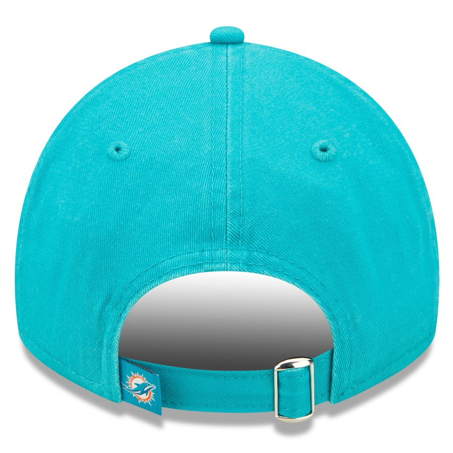 Miami Dolphins New Era 2022 Sideline 9Twenty Adjustable Hat - Aqua