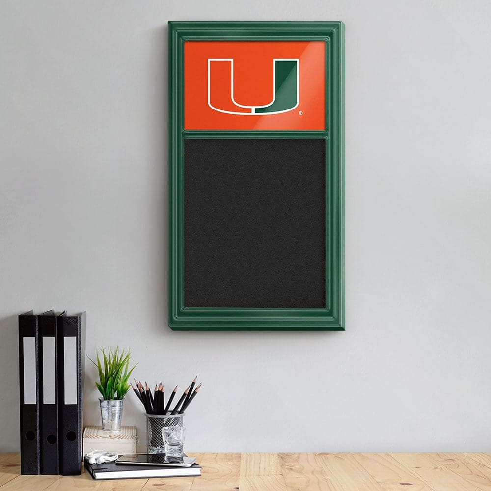 Miami Hurricanes Chalk Note Board - The Fan-Brand