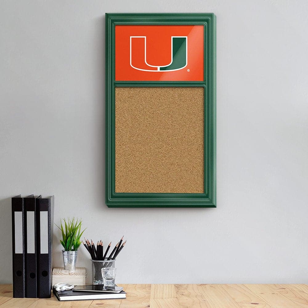 Miami Hurricanes Cork Note Board - The Fan-Brand