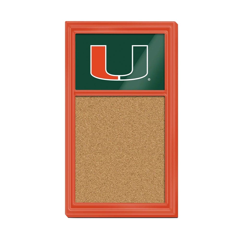 Miami Hurricanes Cork Note Board - The Fan-Brand