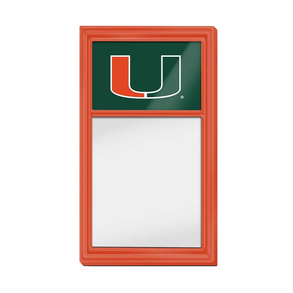 Miami Hurricanes Dry Erase Note Board - The Fan-Brand
