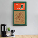 Miami Hurricanes Dual Logo - Cork Note Board - The Fan-Brand