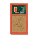 Miami Hurricanes Dual Logo - Cork Note Board - The Fan-Brand
