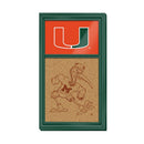 Miami Hurricanes Dual Logo - Cork Note Board - The Fan-Brand