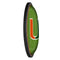 Miami Hurricanes On the 50 - Slimline Lighted Wall Sign - The Fan-Brand