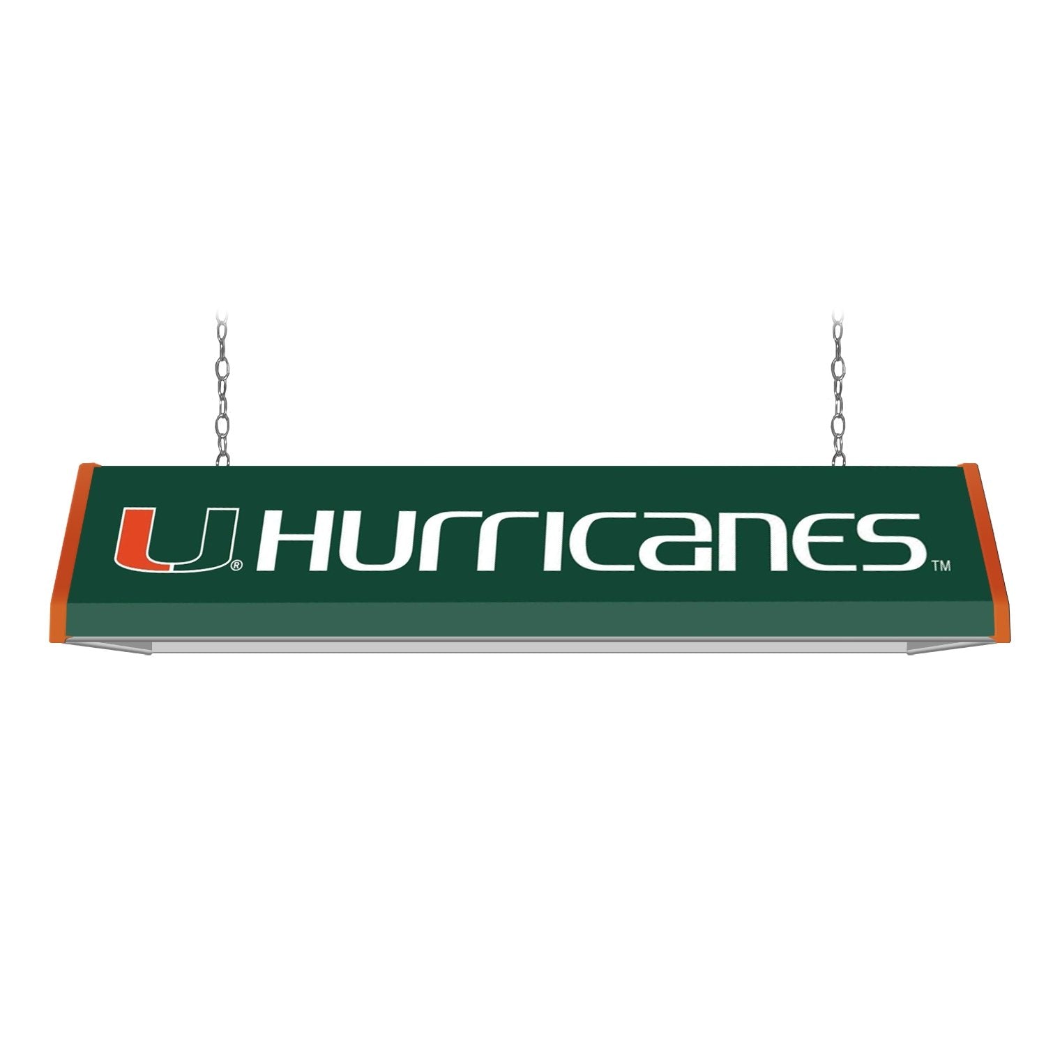 Miami Hurricanes Standard Pool Table Light - The Fan-Brand