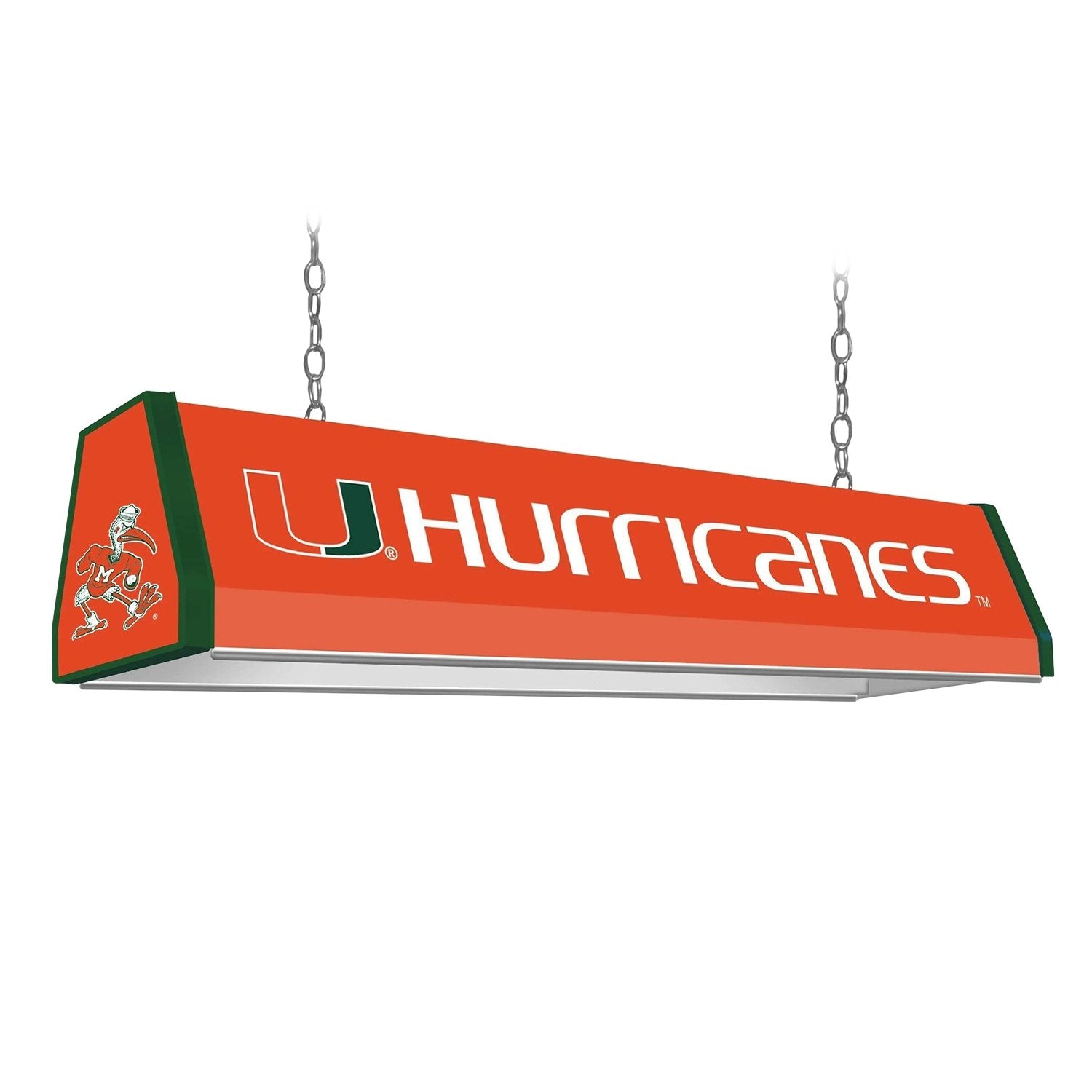 Miami Hurricanes Standard Pool Table Light - The Fan-Brand