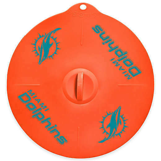 Miami Dolphins 9" Silicone Lid
