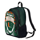 Miami Hurricanes Lightning Backpack - Green