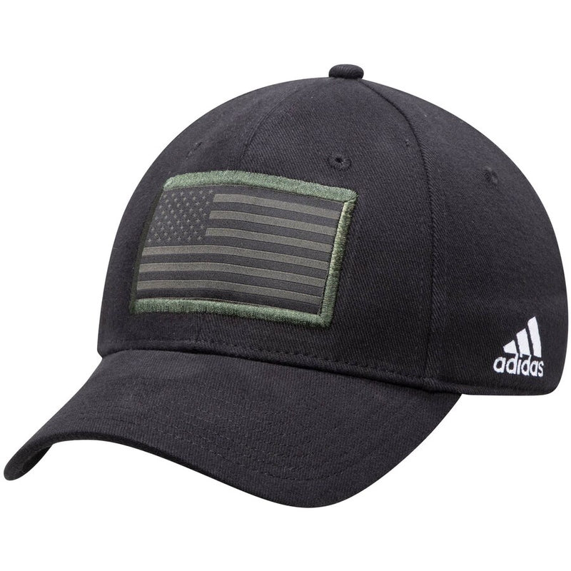 Florida Panthers adidas American Flag FlexFit Hat - Black